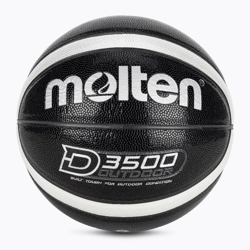 Pallacanestro Molten B6D3500-KS nero/argento misura 6