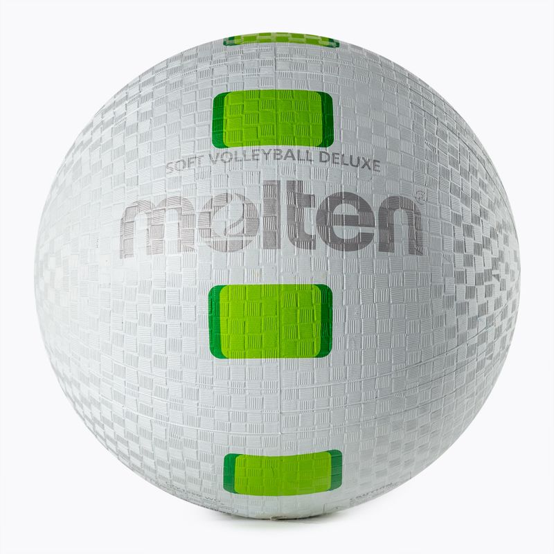 Pallavolo Molten S2V1550-WG bianco/verde misura 5