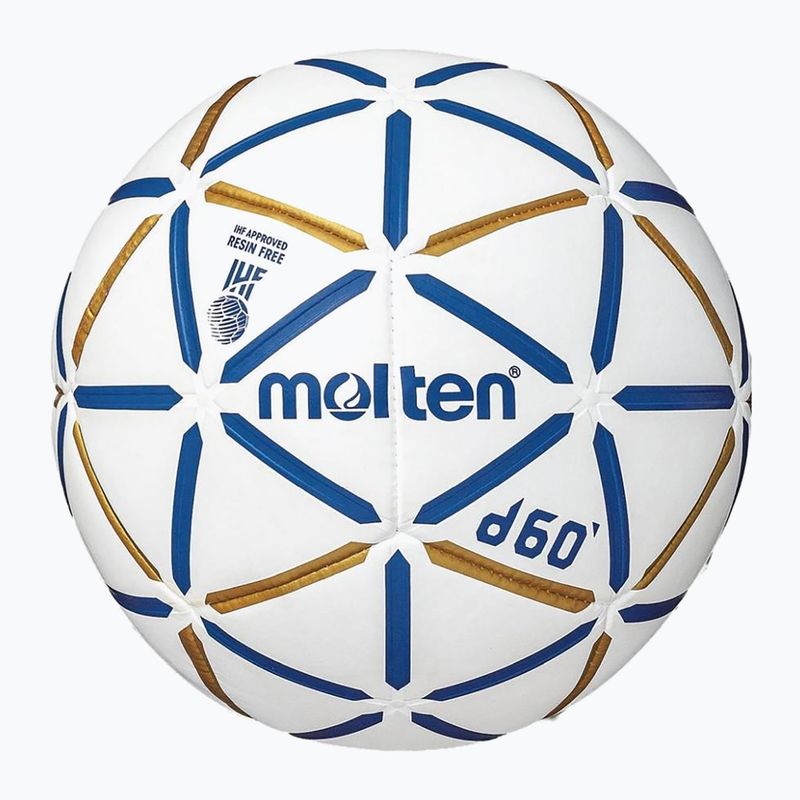 Pallamano Molten H2D4000-BW d60 IHF bianco taglia 2