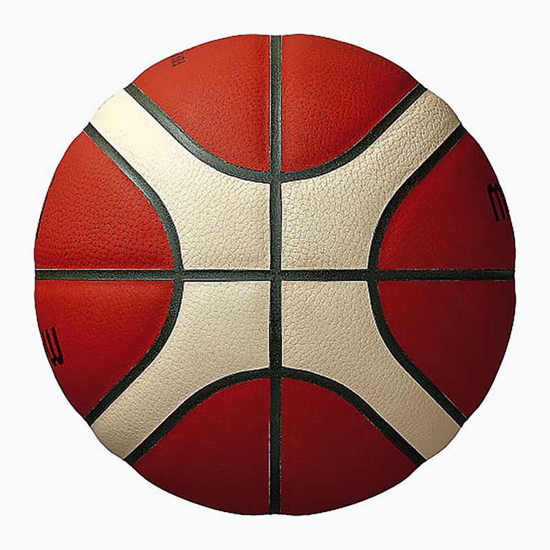 Pallacanestro Molten B7G5000 FIBA marrone taglia 7 6