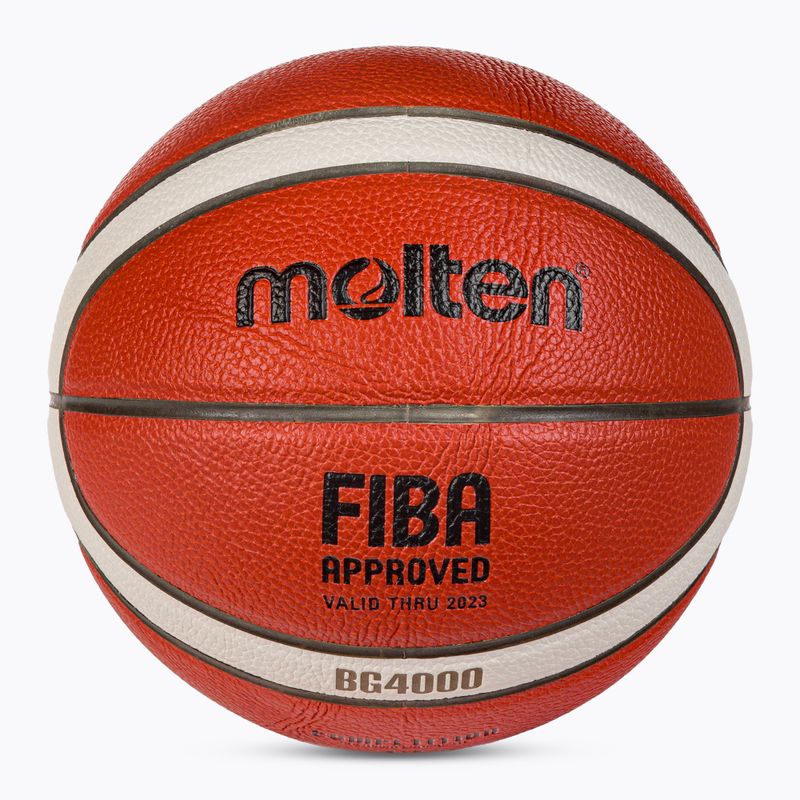 Pallacanestro Molten B6G4000 FIBA arancione misura 6