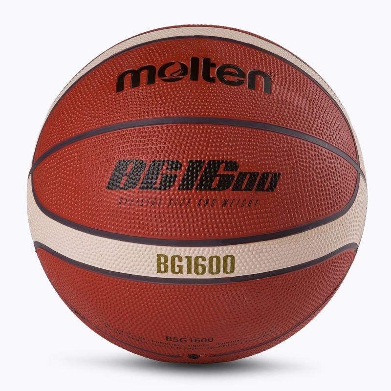 Pallacanestro Molten B5G1600 arancione taglia 5