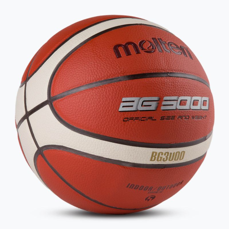 Pallacanestro Molten B7G3000 marrone taglia 7 2