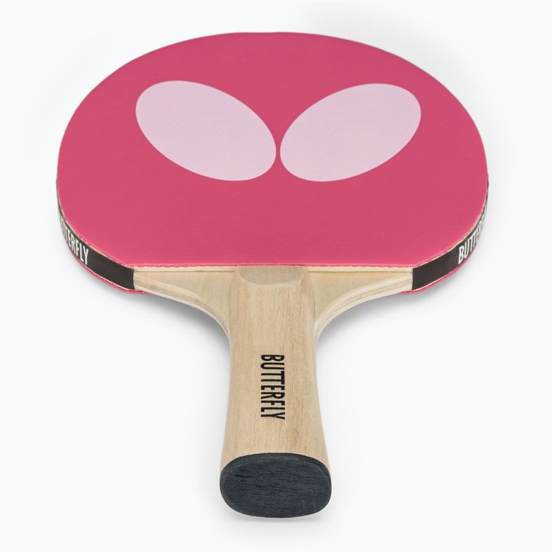Racchetta da ping‑pong Butterfly Logo pink 2