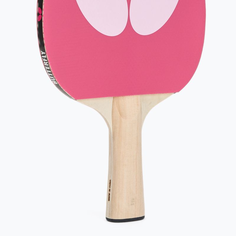Racchetta da ping‑pong Butterfly Logo pink 5