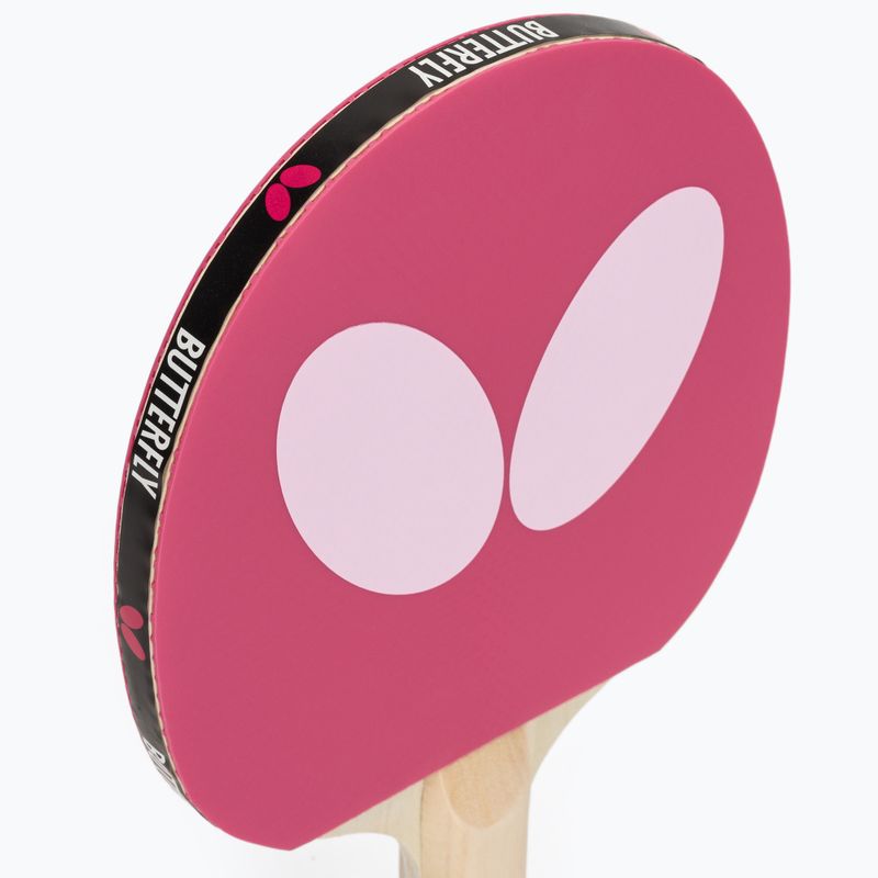 Racchetta da ping‑pong Butterfly Logo pink 6