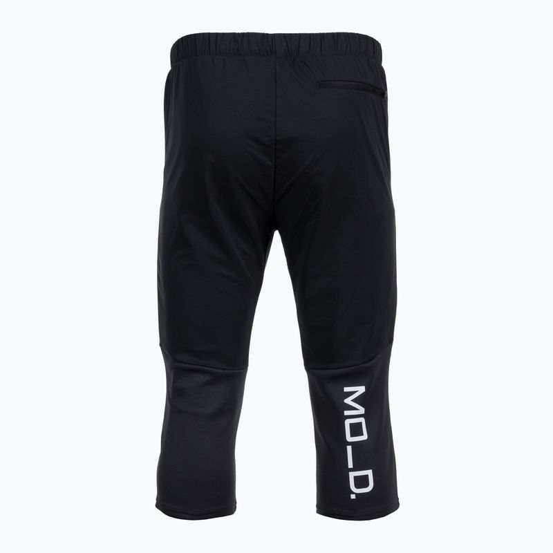 Pantaloni da sci 3/4 da uomo Descente x Marco Odermatt Hybrid Middle nero 5