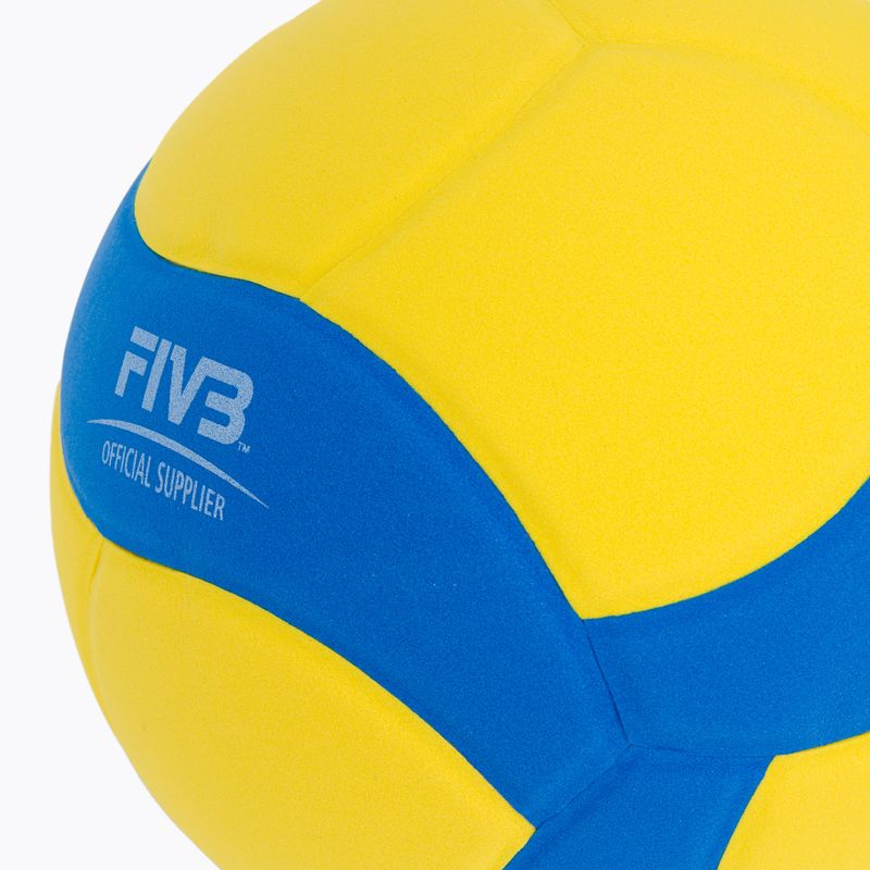 Pallone da pallavolo Mikasa VS160W yellow/blue size 4 3
