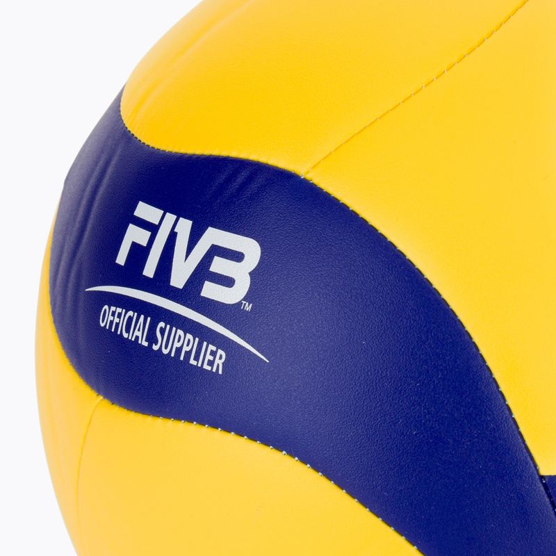 Pallone da pallavolo Mikasa V360W-L yellow/blue size 5 3