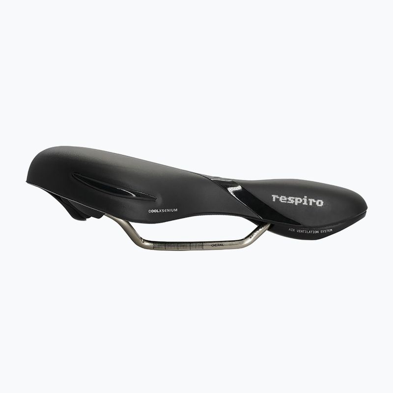 Sella per bici Selle Royal Respiro Soft Athletic Straciatella 45St. black 3