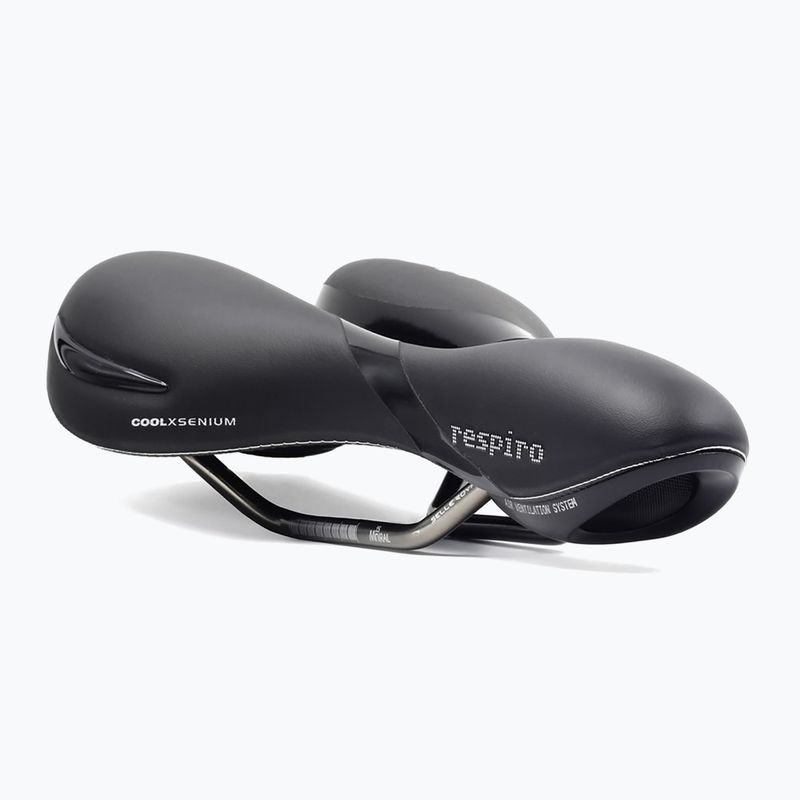 Sella per bici Selle Royal Respiro Soft Athletic Straciatella 45St. black 4