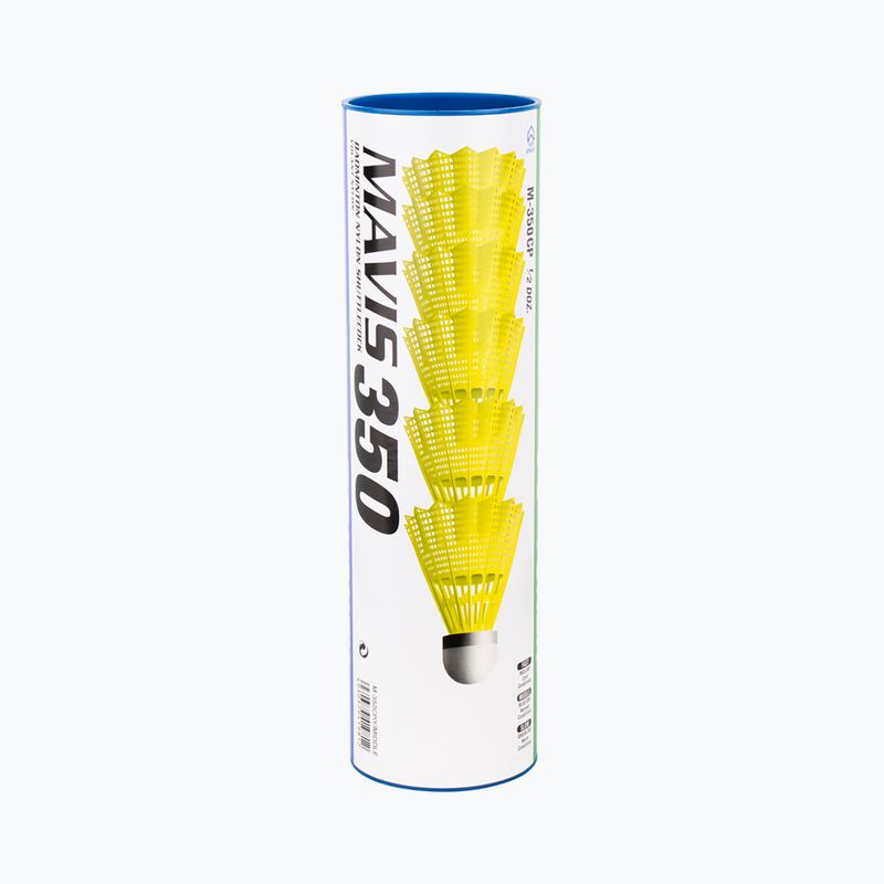 YONEX Mavis 350 Y volani da badminton 6 pz. giallo 3