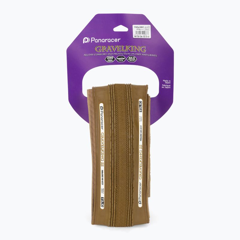 Pneumatico per bicicletta Panaracer GravelKing SS marrone 2