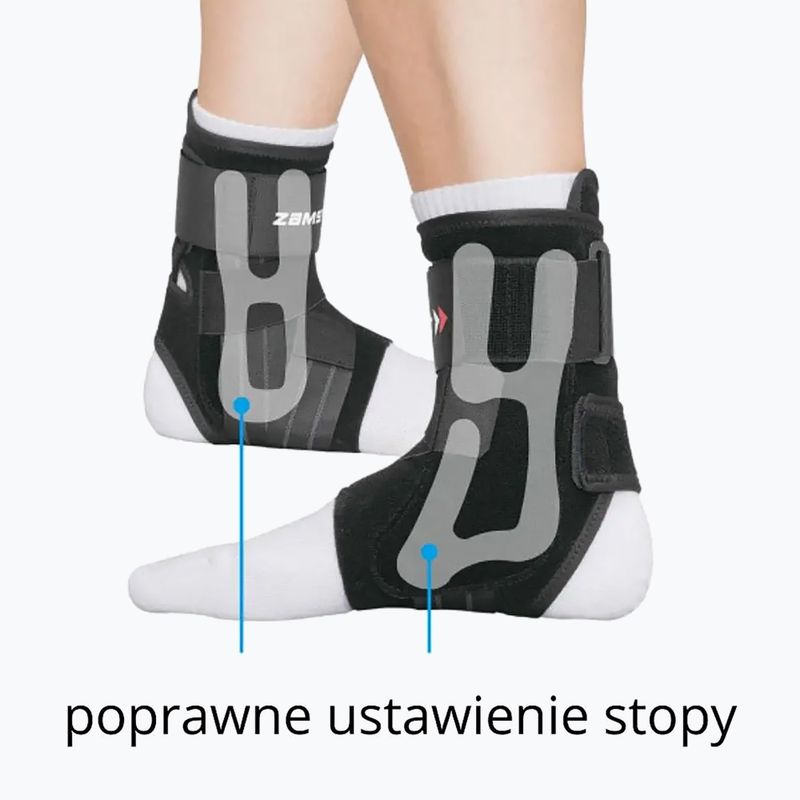 Zamst A1 Ankle Stabilizzatore di caviglia sinistro 2021 nero 7