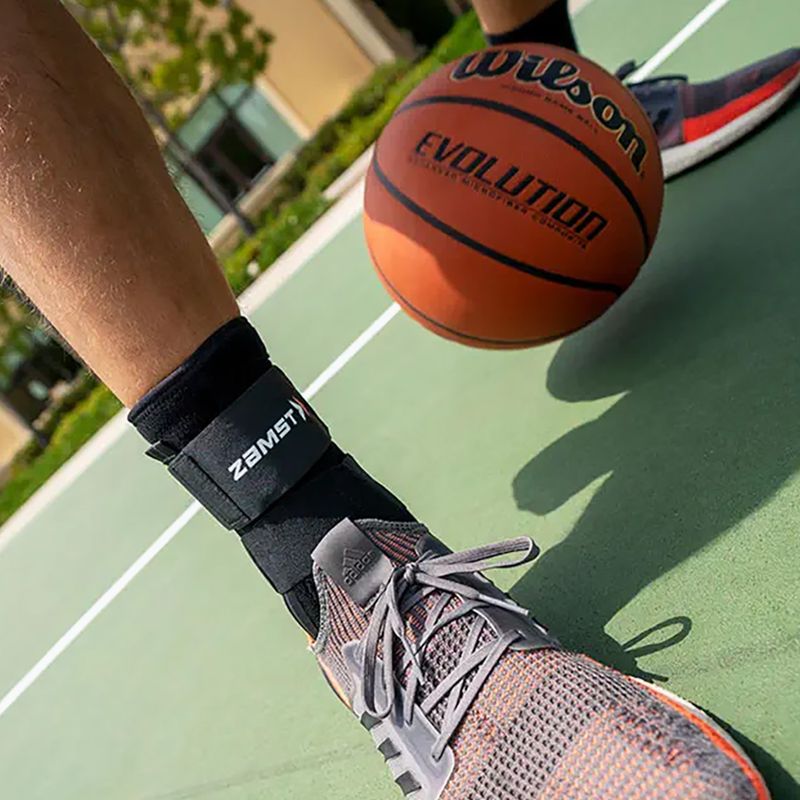 Zamst A1 Ankle Stabilizzatore di caviglia destra nero 9