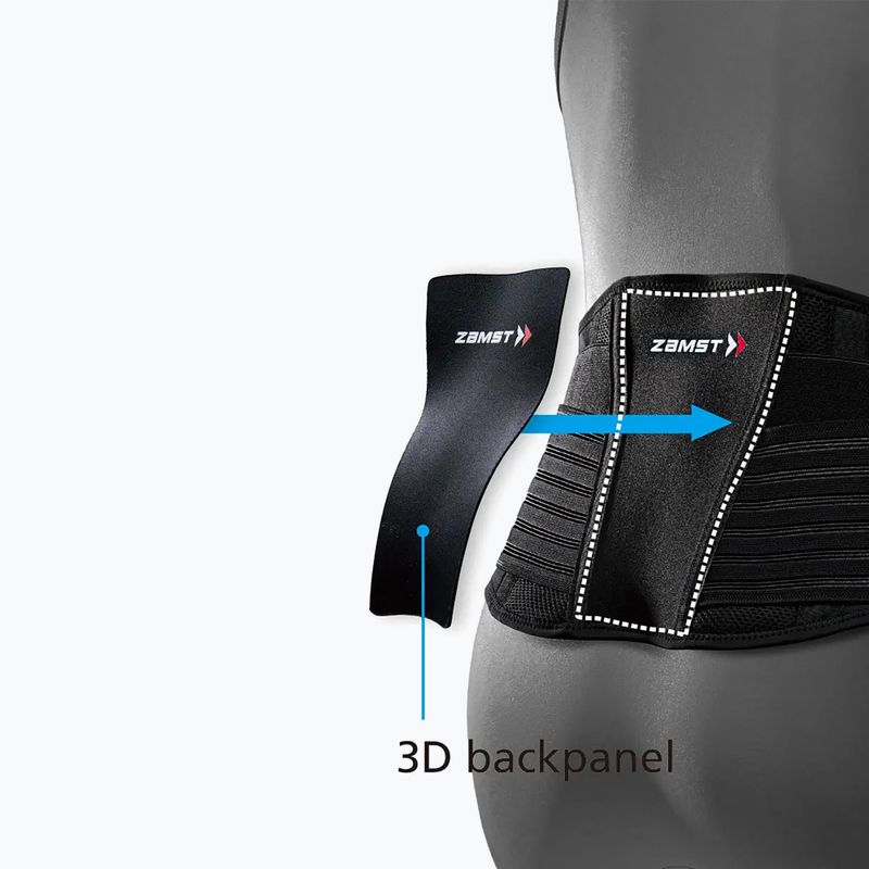 Zamst ZW-7 stabilizzatore posteriore nero 8