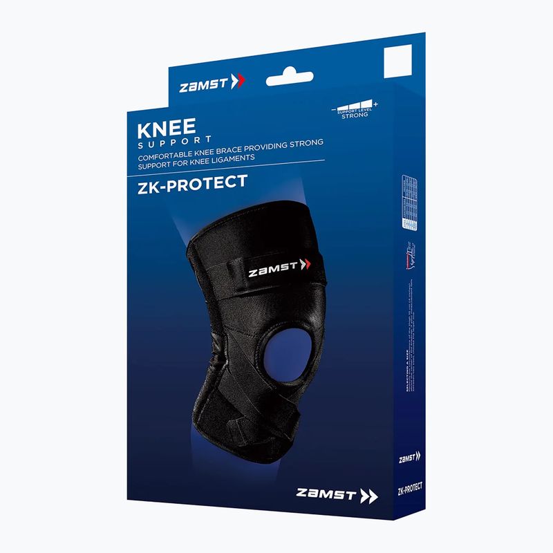 Zamst ZK-Protect stabilizzatore per ginocchio nero 4