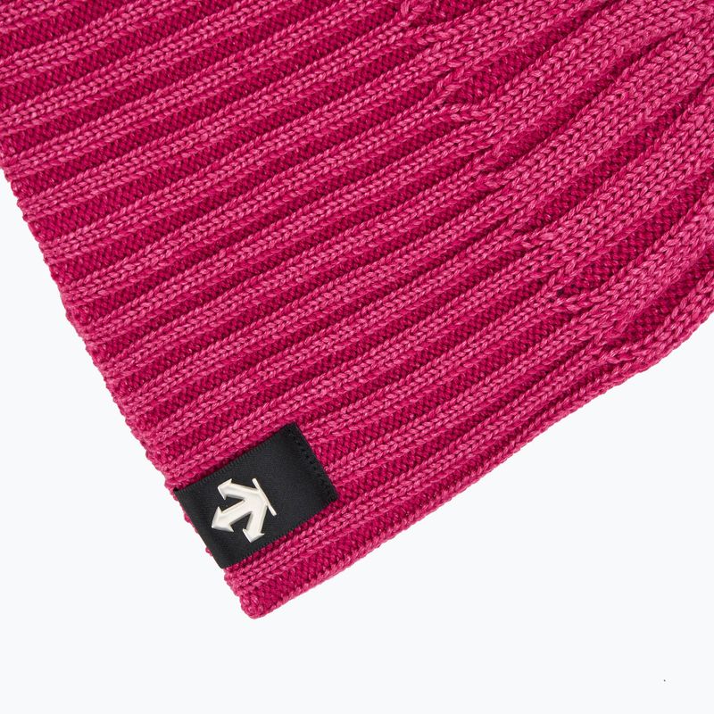 Descente berretto invernale Filato Lame ampiezza magenta 3