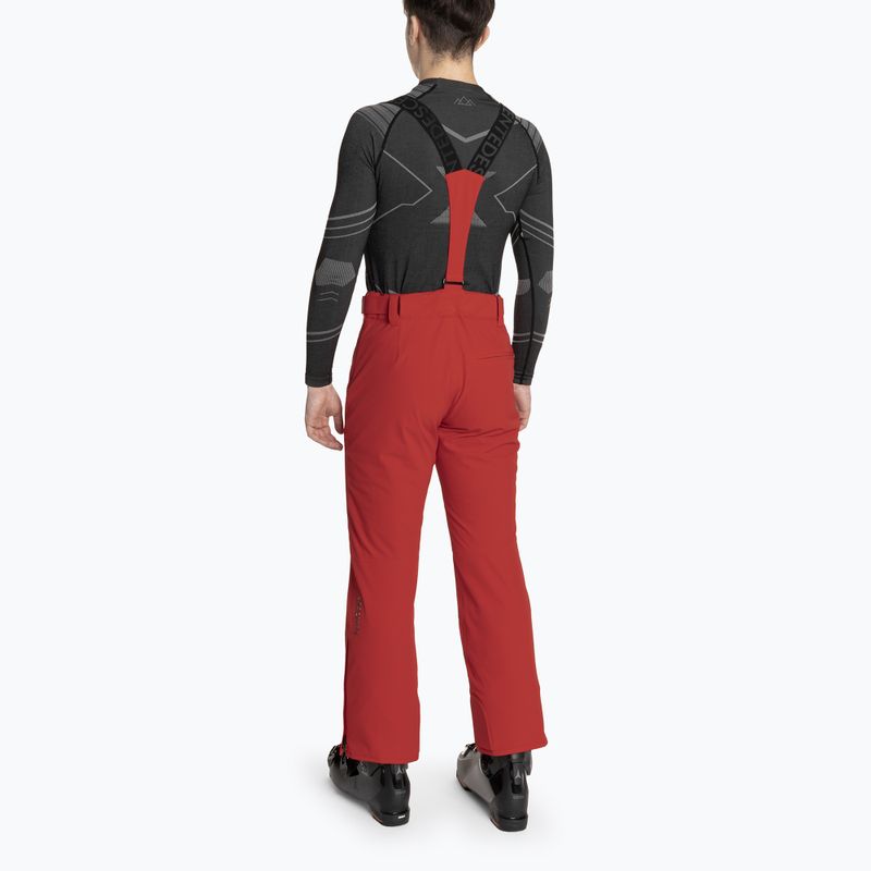 Pantaloni da sci da uomo Descente Swiss electric red 2