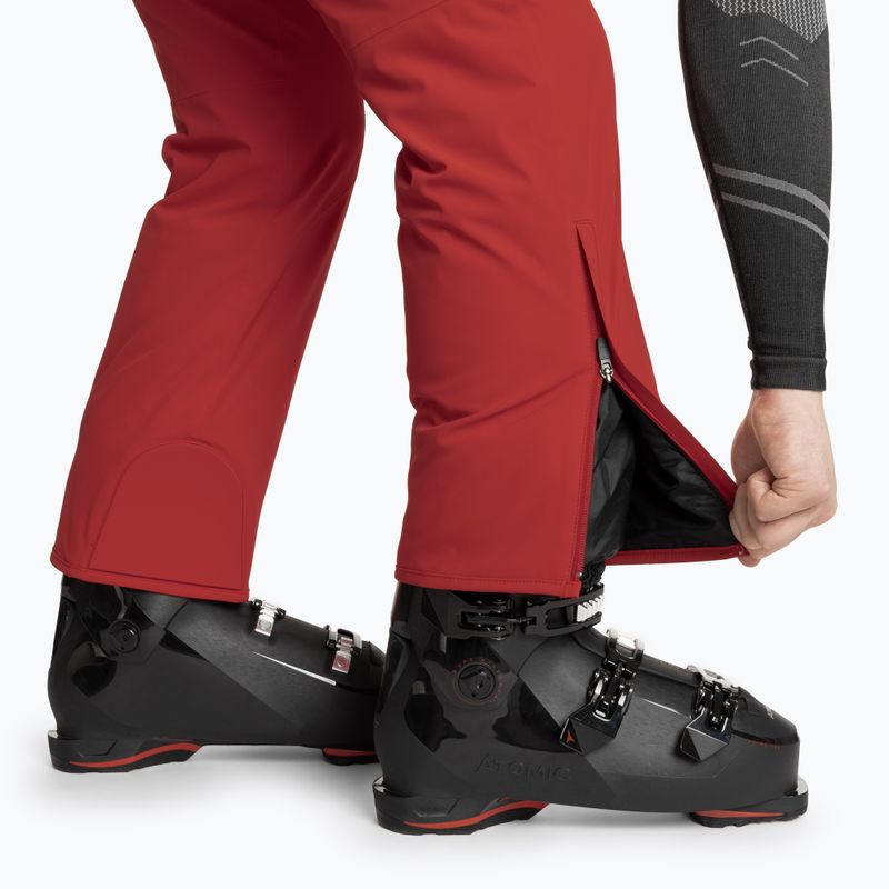 Pantaloni da sci da uomo Descente Swiss electric red 7