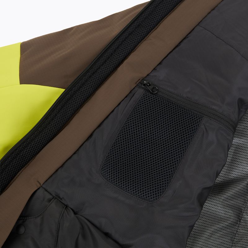 Giacca da sci Descente Hybrid Rip Down da uomo giallo gigante 6