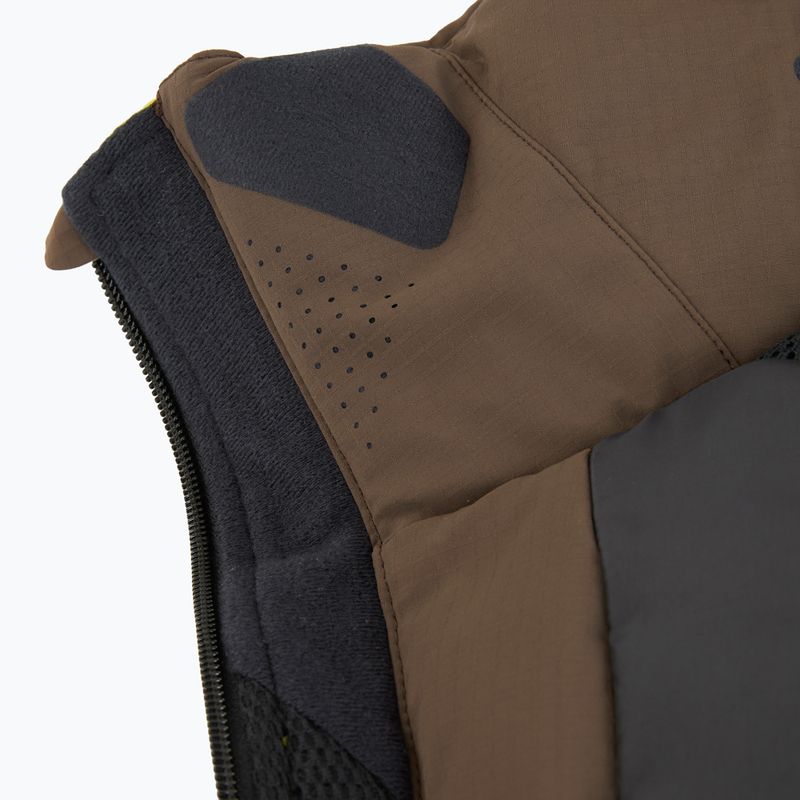 Giacca da sci Descente Hybrid Rip Down da uomo giallo gigante 8