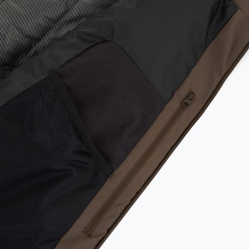 Giacca da sci da uomo Descente Caden spalla marrone 6