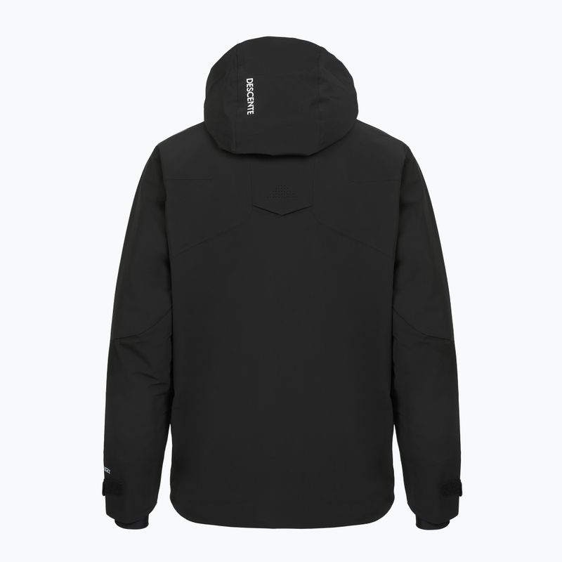 Giacca da sci da uomo Descente Laser Gradation nero 2