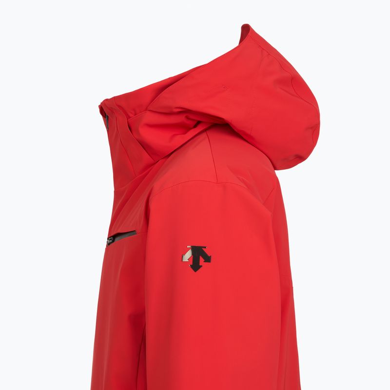 Giacca da sci da uomo Descente Josh rosso elettrico 3