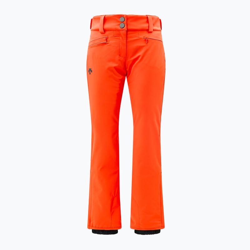 Pantaloni da sci donna Descente Insulated mandarino arancione