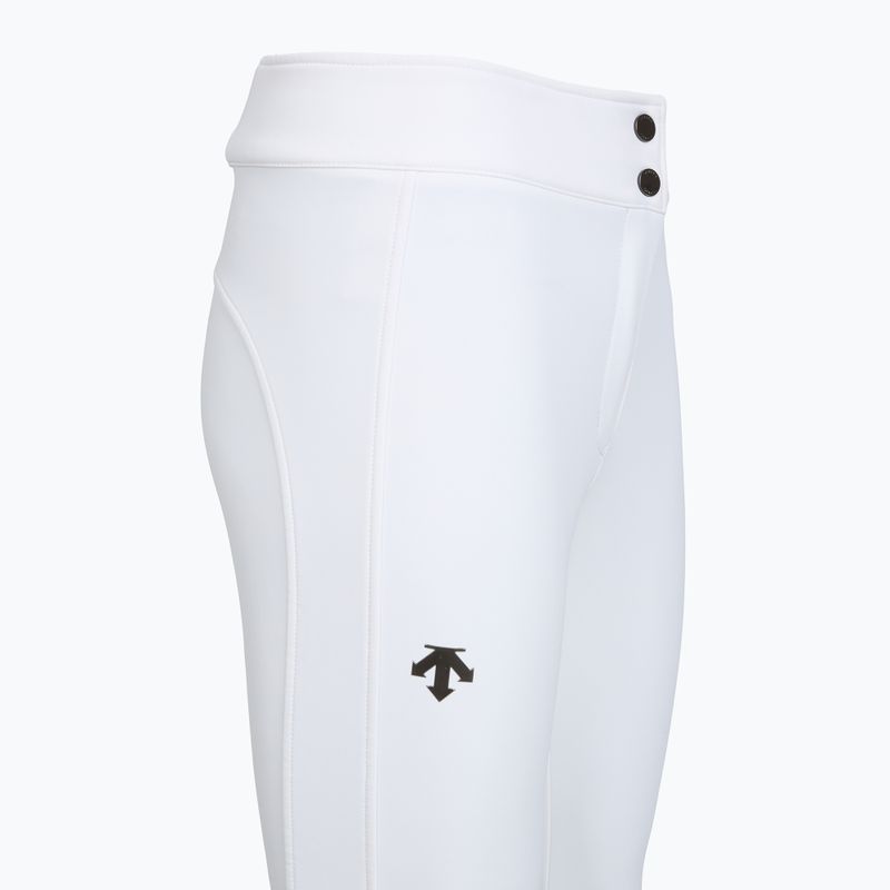 Pantaloni da sci donna Descente Bonded Stretch super bianco 3