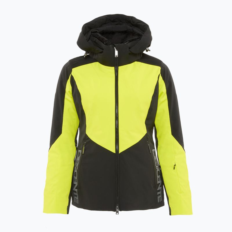 Giacca da sci donna Descente Shoulder Shirring nero grigio