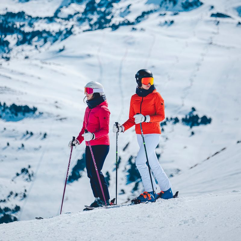 Giacca da sci donna Descente Janie mandarino arancione 5