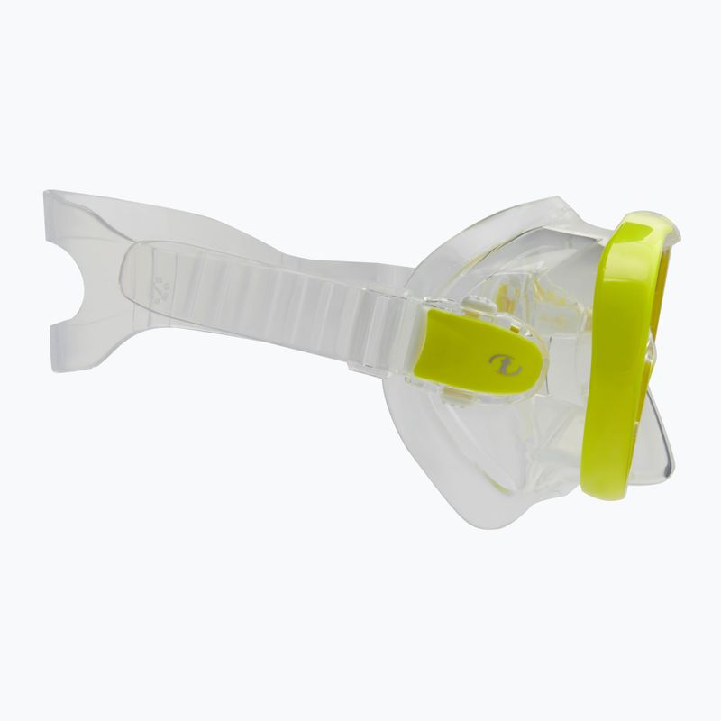 Maschera subacquea TUSA Kleio bianco/giallo 3