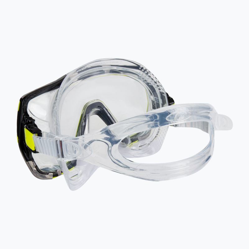 TUSA Freedom HD Maschera subacquea gialla 4