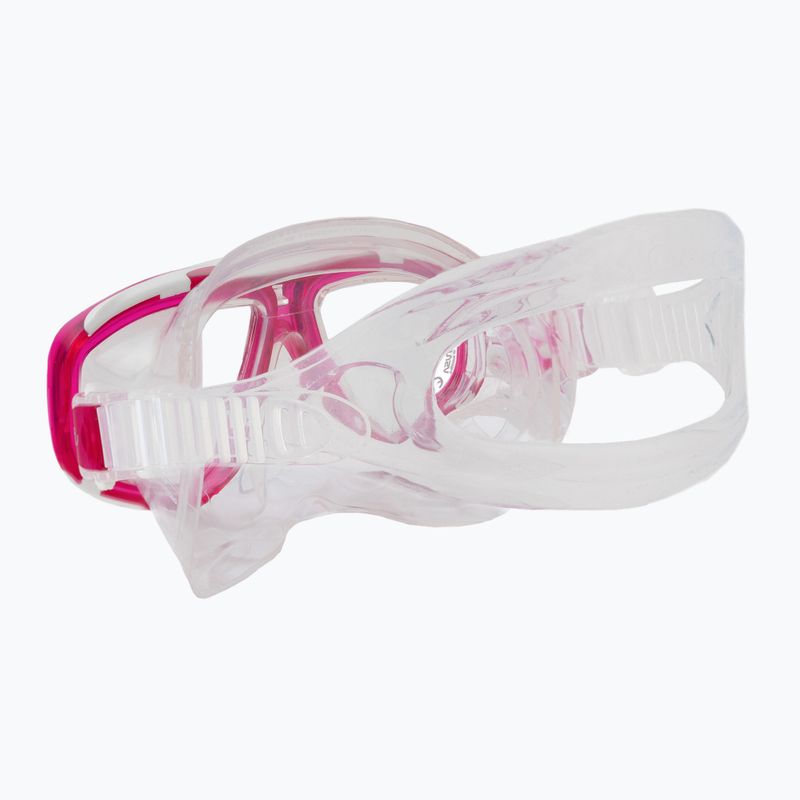 Maschera subacquea TUSA Ceos bianco/rosa 4