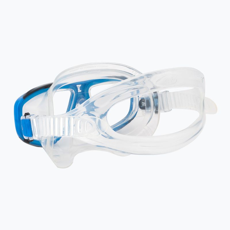 TUSA Ceos maschera subacquea bianco/blu 4