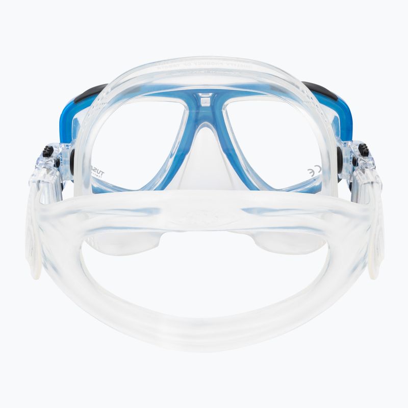 TUSA Ceos maschera subacquea bianco/blu 5