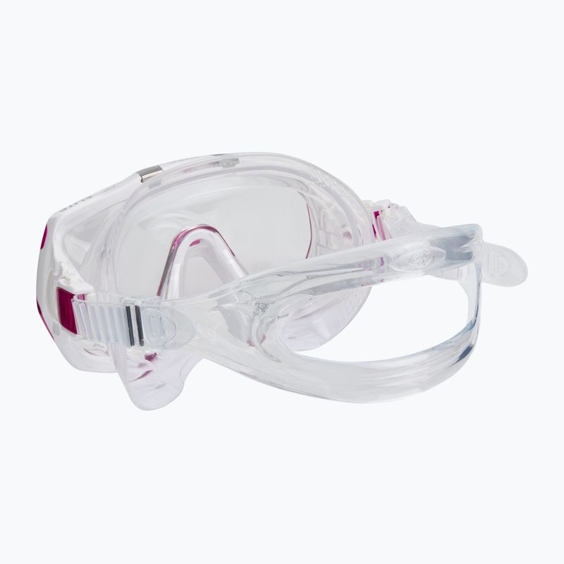 Maschera subacquea TUSA Freedom Elite bianco/rosa 4