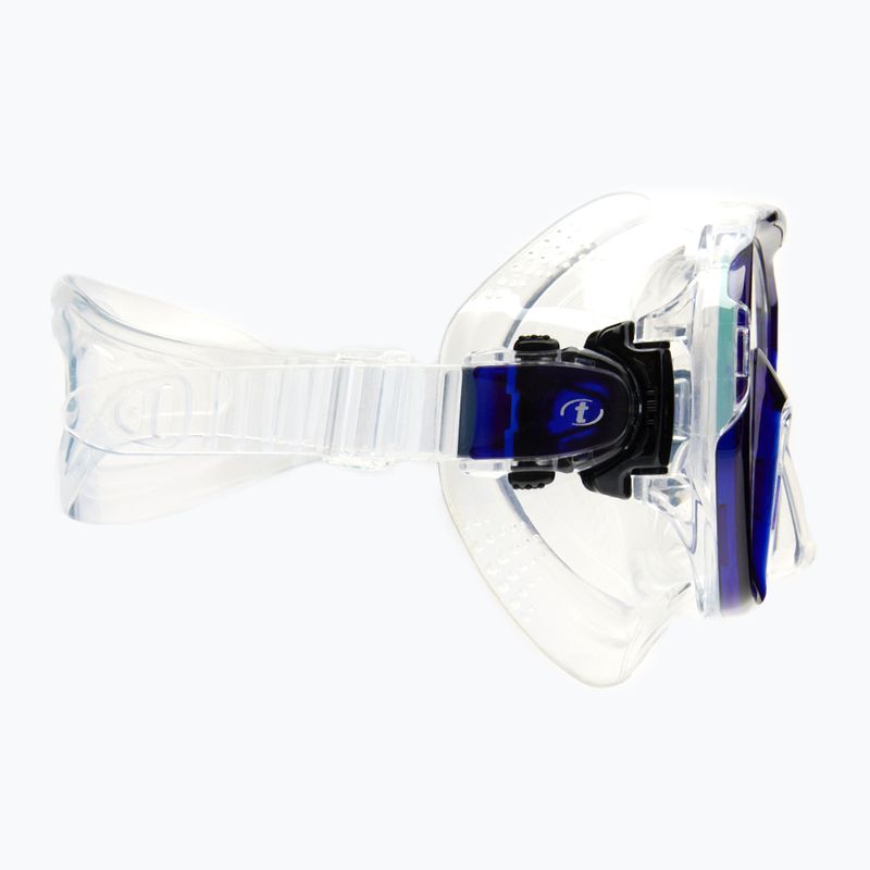 Maschera subacquea TUSA Freedom Elite bianco/blu 3