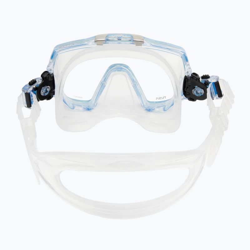 Maschera subacquea TUSA Freedom Elite bianco/blu 5