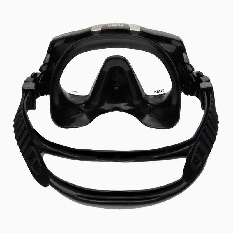 Maschera subacquea TUSA Freedom Elite blu/nera 5