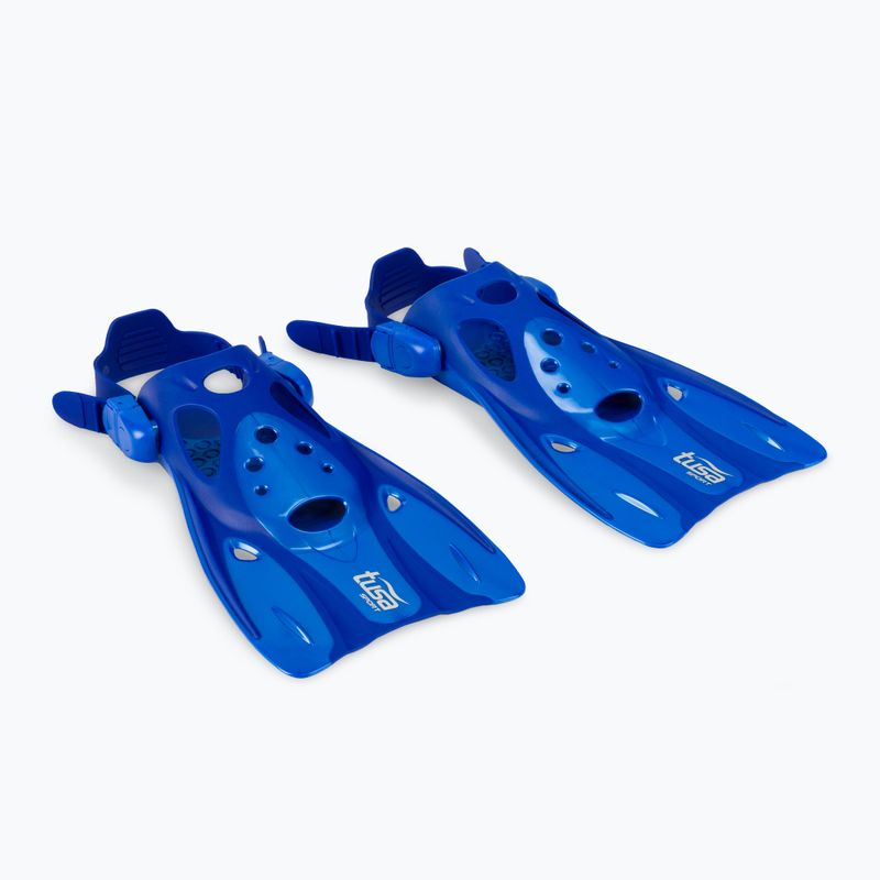 TUSA Sportstrap Pinna Snorkel Blu