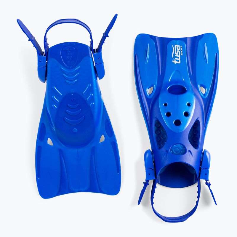 TUSA Sportstrap Pinna Snorkel Blu 2