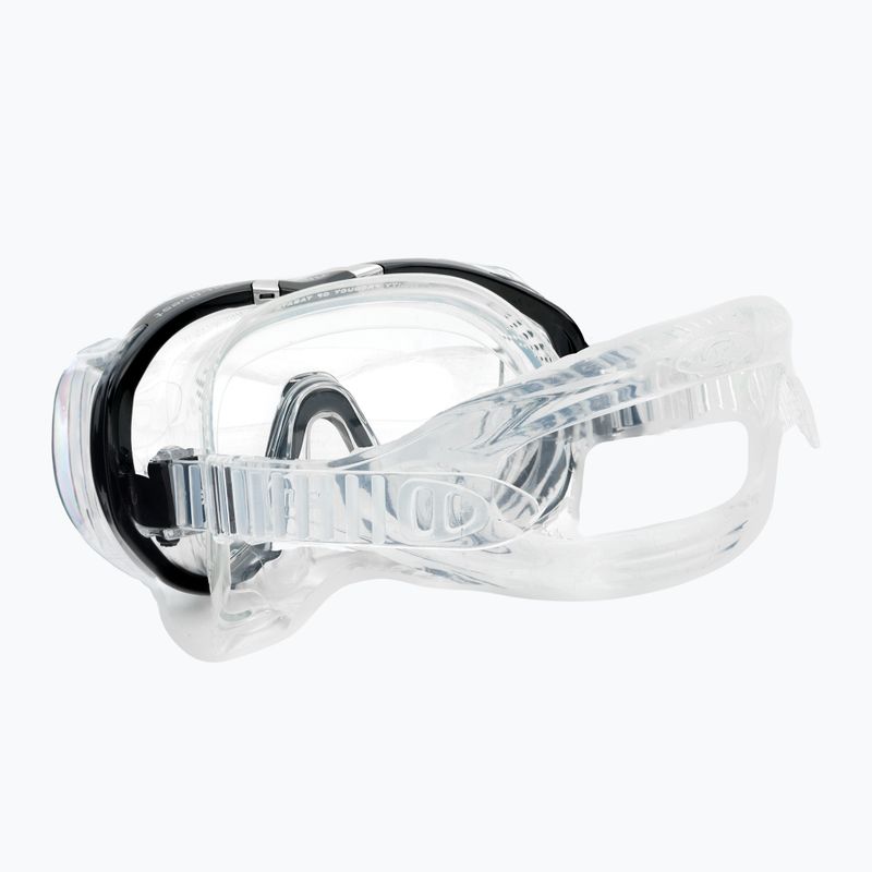 Maschera subacquea TUSA Tri-Quest FD nero/bianco 4