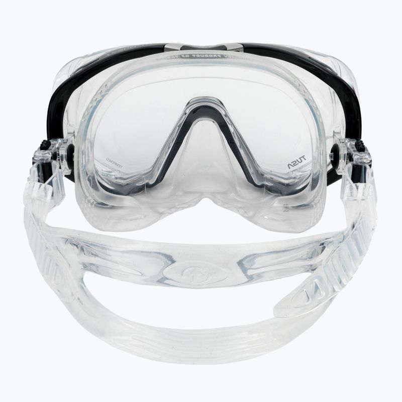 Maschera subacquea TUSA Tri-Quest FD nero/bianco 5