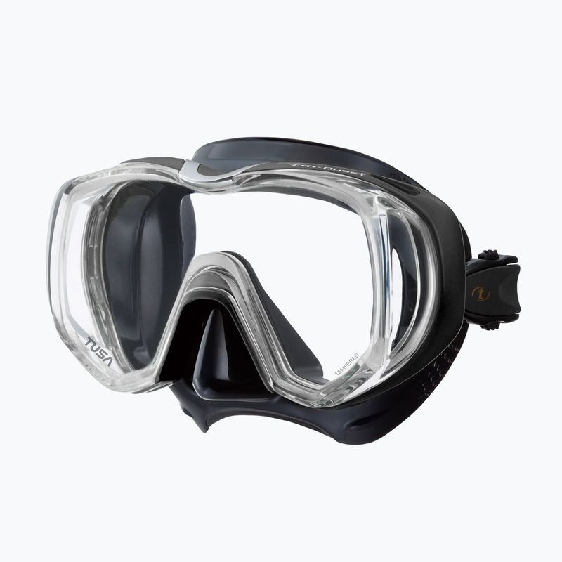 TUSA Tri-Quest FD maschera subacquea nera