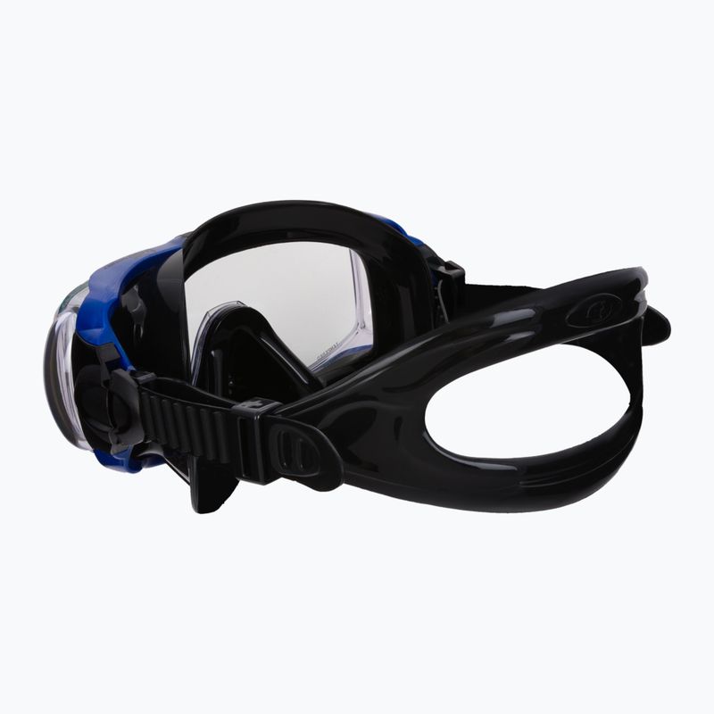 TUSA Visio Tri-Ex Maschera subacquea blu/nera 4