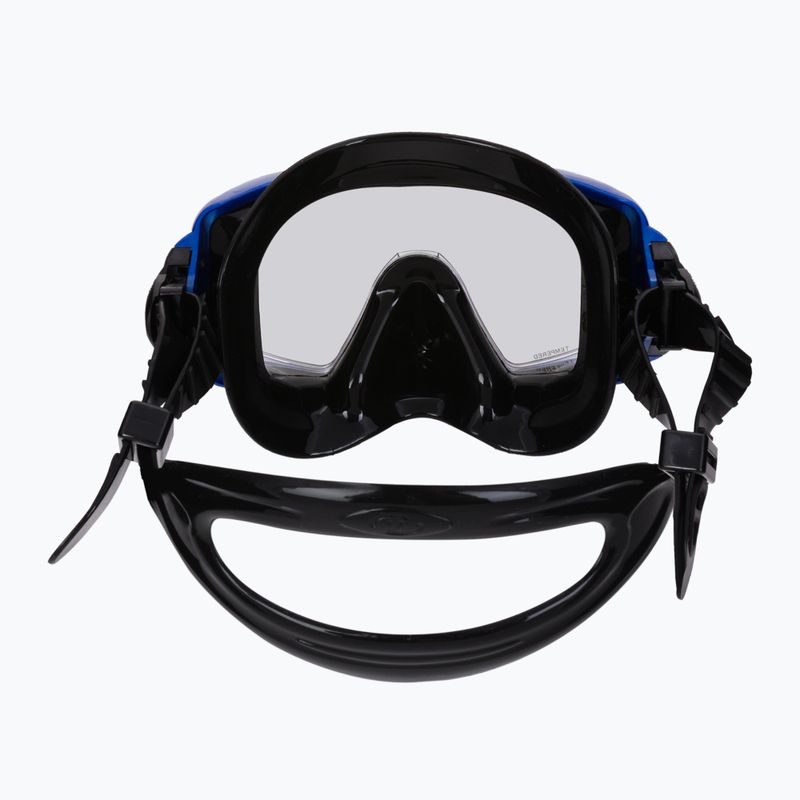 TUSA Visio Tri-Ex Maschera subacquea blu/nera 5