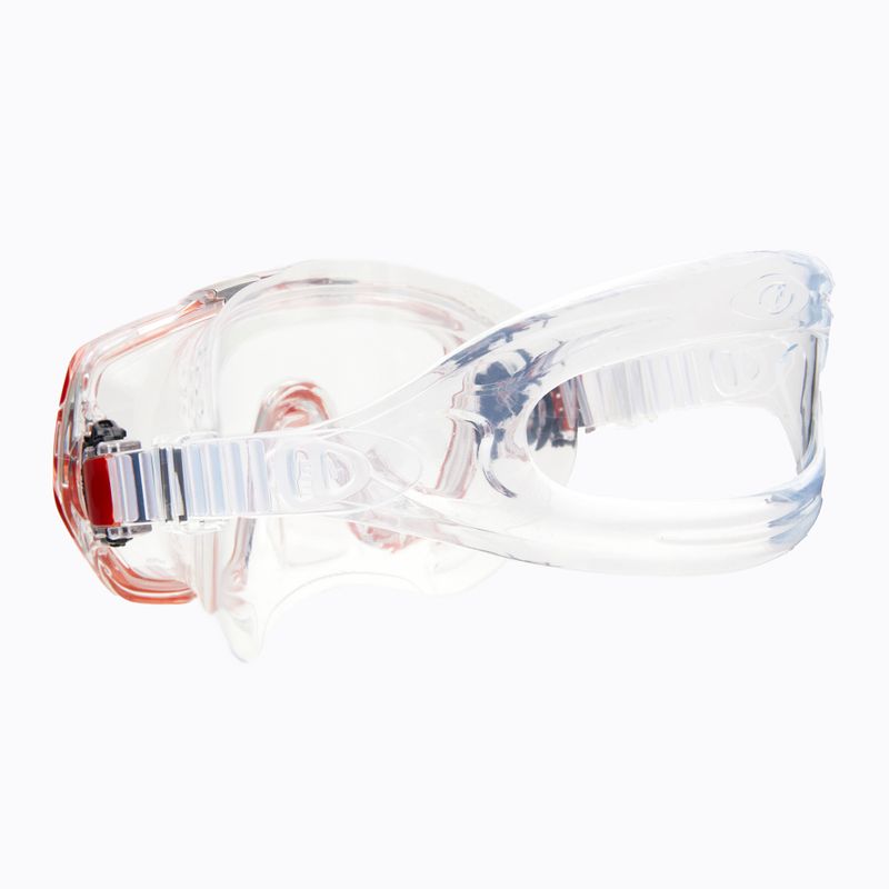 Maschera subacquea TUSA Freedom Elite bianco/arancio 4